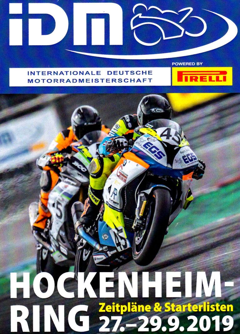 IDM-Finale Hockenheim, 27. – 29. September 2019