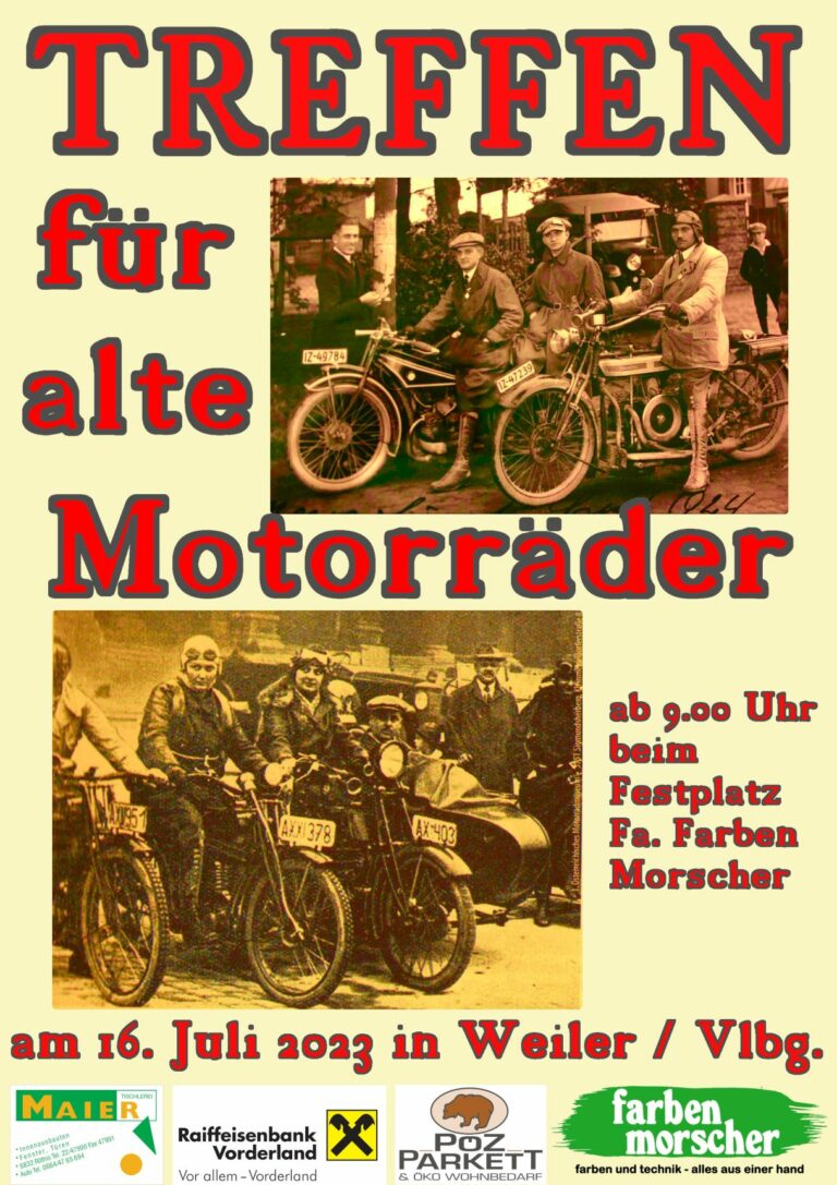 27. Treffen für alte Motorräder