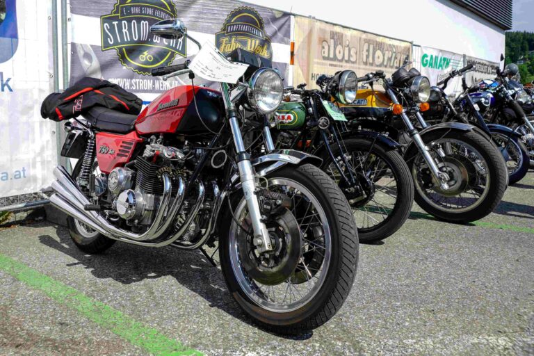 Treffen für alte Motorräder 2024